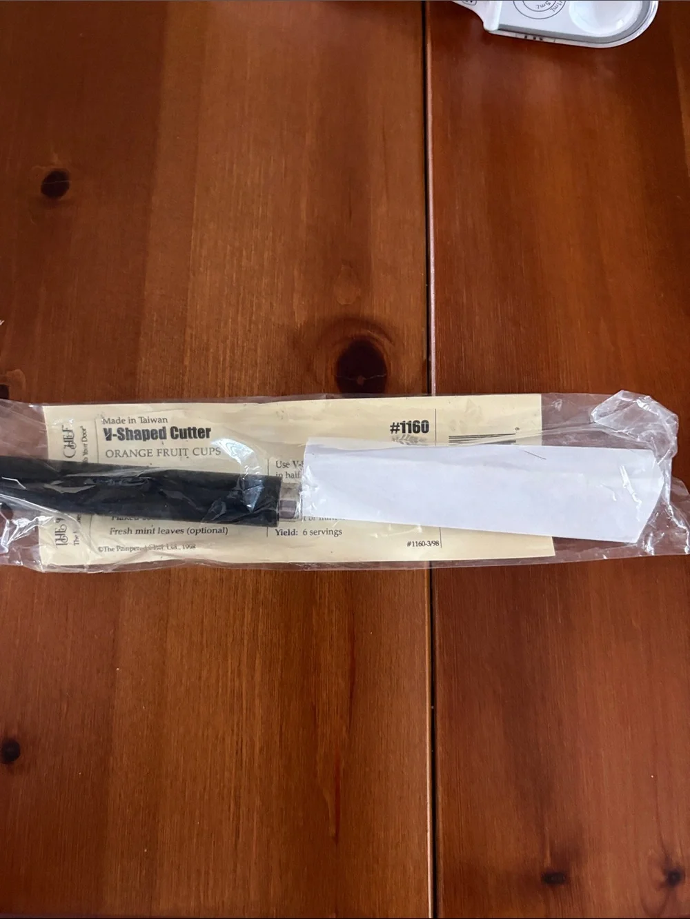The Pampered Chef tomato corer